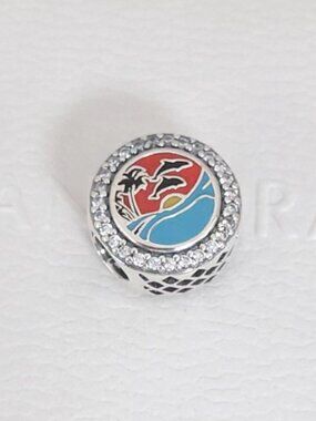 Pandora Hawaii Beach Bead Charm Exclusive Travel Destination S925 Silver
